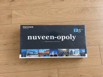 Bordspel - Nuveen-opoly – 125th Anniversary Edition