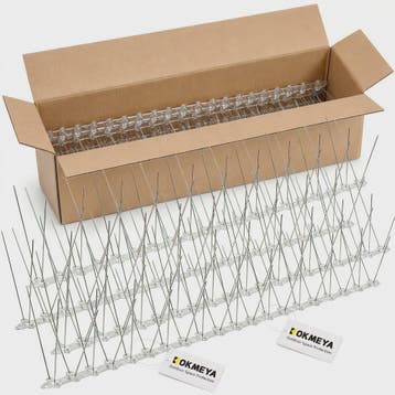 KOKMEYA RVS Vogelprikkers 5M/10M - Flexibele Basis voor Balk