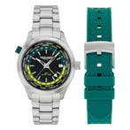 Aston Martin MTIZ1F503 Icon Set racehorloge 41 mm, Overige merken, Staal, Verzenden, Polshorloge