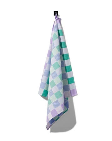 HEMA Theedoek 65x65 katoen met ruiten 6=40% / 4=25% / 2=15%, Verzenden