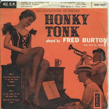 Fred Burton - Honky Tonk, Ophalen of Verzenden, Gebruikt