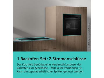 SIEMENS EQ112EA01Z - Inbouwset - Oven HB113FBS1 + Kookplaat, Verzenden, Nieuw