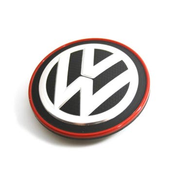 Volkswagen Golf 7 (5G), T-Roc naafkap - chroom/rood, Ophalen of Verzenden, Nieuw