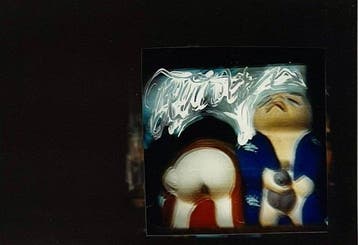 Mario Schifano (1934-1998) - Pupazzi Osceni, Antiek en Kunst