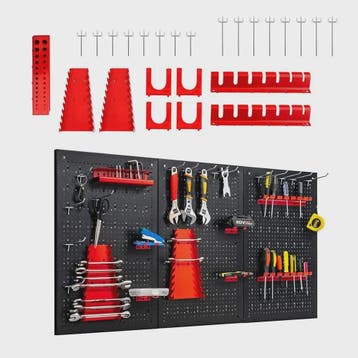 Gereedschapswand met 28-delige Set, 120x60 cm - Organiseer U, Verzenden, Nieuw
