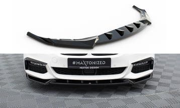 Voorspoiler V.4 BMW 5 Serie M Pakket G30 / G31 Maxton Glans, Ophalen of Verzenden, Nieuw