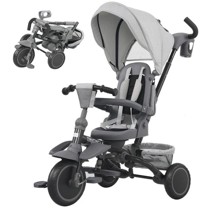 AIYAPLAY Kinderdriewieler, 6-in-1 Buggy Voor Peuters, Met Du, Kinderen en Baby's, Kinderkleding | Kinder-zwemkleding, Nieuw, Verzenden
