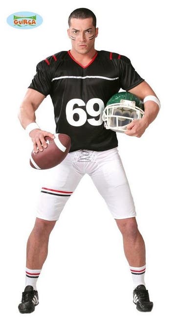 Rugby kostuum (Quarterback), Verzenden, Nieuw, Feestartikel