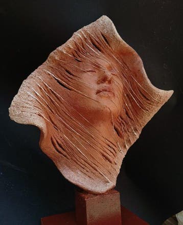 Mirella Gerosa - sculptuur, MELODY - 45 cm - Aardewerk,, Antiek en Kunst, Antiek | Glas en Kristal