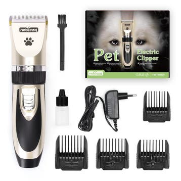 Nobleza B78 - Dieren Tondeuse Set - 4 Opzetkammen - Voor Hui, Verzenden, Zo goed als nieuw
