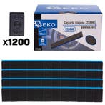 100 Strips Plaklood Zwart 12x5 Gram - Kleefgewicht - Plakgew, Auto diversen, Autogereedschap, Ophalen of Verzenden, Nieuw