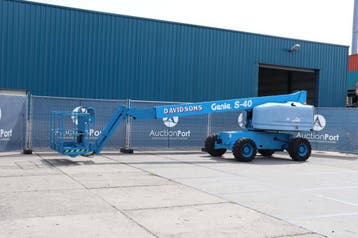 Veiling: Telescoophoogwerker Genie S-45 Diesel 15.7m 2001, Ophalen