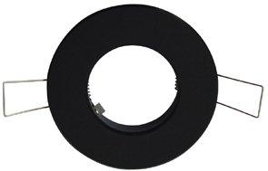 Rond Lumiko Verona inbouwarmatuur zwart 80mm, Ophalen of Verzenden, Nieuw