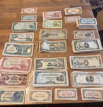 Japan. - 526 banknotes - 1940/1945 (Zonder minimumprijs)