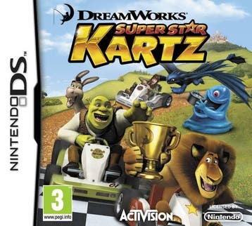 DreamWorks Super Star Kartz (Nintendo DS), Verzenden, Gebruikt