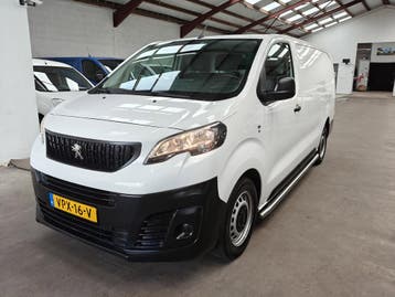 Peugeot Expert 1.5 BlueHDI 100 Long L3 Premium, Stof, Gebruikt, Airconditioning, Wit