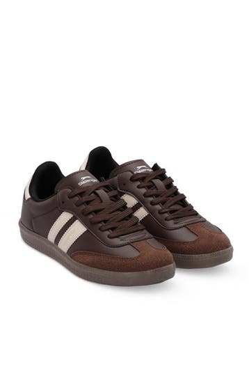 Sneakers dames bruin beige | Slazenger Italy | nieuw, Bruin, Verzenden, Slazenger, Nieuw