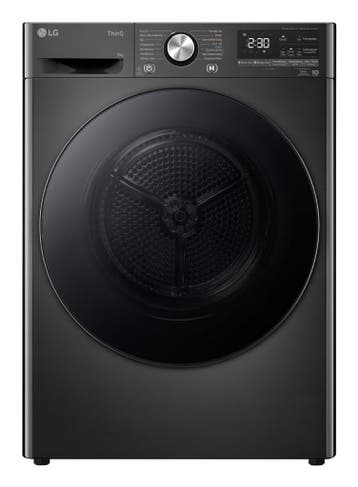€689 LG RT90V9B wasdroger Vrijstaand Voorlader 9 kg Zwar, Ophalen of Verzenden, Nieuw