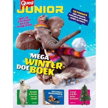 Quest Junior Winterboek - Hearst Media Nederland, Verzenden, Gelezen, Hearst Media Nederland