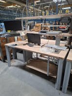 inpakbalie met 2x weegschaal en 2x printer, Nieuw
