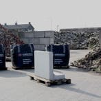 Profi- Keerwand grijs 80 cm hoog, 49 cm Lang, ca.49-55 cm..., Ophalen of Verzenden, Nieuw