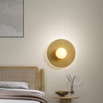 Scandinavische Houten Wandlamp LED Bedlampje, Huis en Inrichting, Lampen | Wandlampen, Verzenden, Nieuw