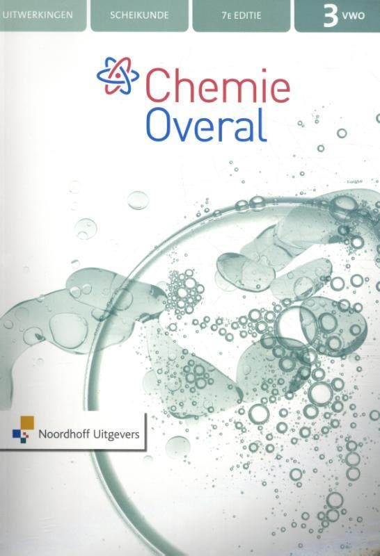 vwo 3 / Chemie Overal / uitwerkingen 9789001879815, Boeken, Schoolboeken, Gelezen, Verzenden
