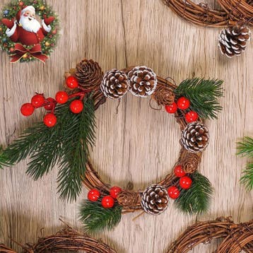 Natuurlijke Rotan Krans voor DIY Deur en Muur Decoratie, Huis en Inrichting, Verzenden, Nieuw