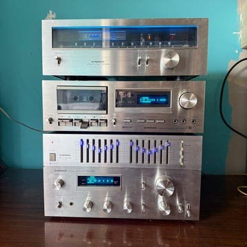 Pioneer - TX-608 - CT-F600 - SG-300 - SA-508 Hifi-set -, Nieuw
