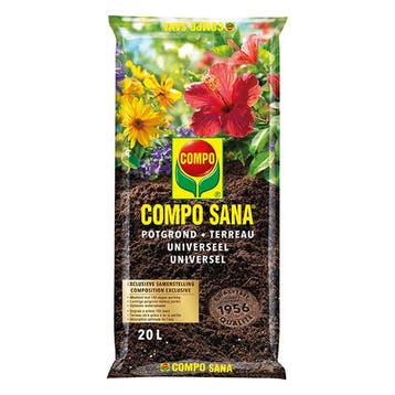 Potgrond | Compo | Sana | 20 liter (Universeel, Meststof), Verzenden