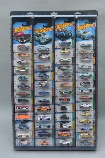 (Pre-order) Evoretro Wall Display for 48 Carded Diecast C..., Verzenden, Zo goed als nieuw