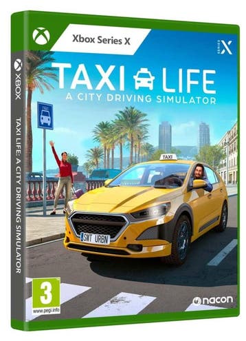 Taxi Life A City Driving Simulator (Xbox Series X), Spelcomputers en Games, Ophalen of Verzenden, Zo goed als nieuw