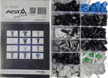 Fiat Autoclips Assortiment 308 Delig - Kunstof Drukkers - De, Ophalen of Verzenden, Nieuw