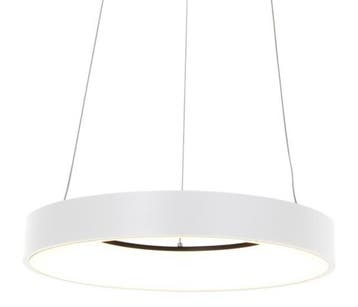 Hanglamp rond 48cm Steinhauer Ringlede 2695ZI zilver 2026, Huis en Inrichting, Ophalen of Verzenden, Nieuw, Metaal