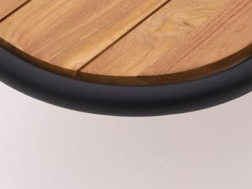 2dekans | Hartman Tuintafel - Teakhout - Ovaal - 122 x 63 x, Ophalen of Verzenden, Zo goed als nieuw