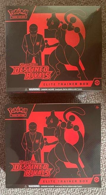 Pokémon - 2 Elite trainer box - Scarlet & Violet - Destined, Nieuw