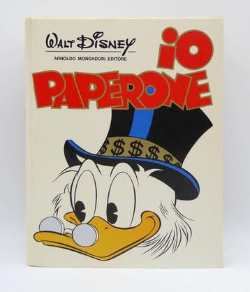 Carl Barks - IO PAPERONE, Prima Edizione - Cartonato Gigante, Verzamelen, Disney, Nieuw