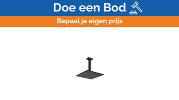Bieden: Gessi Matte Black Shower Head and Arm, Watersport en Boten, Ophalen of Verzenden, Nieuw, Kombuis en Sanitair, Zeilboot of Motorboot