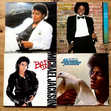 Michael Jackson - 4 great records from Michael Jackson - LP, Nieuw in verpakking