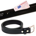 Leren riem met geldvak - Maat 50-125, Kleding | Heren, Riemen en Ceinturen, Verzenden, Nieuw