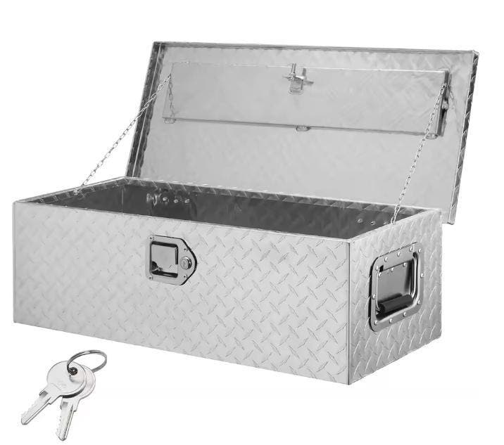 Aluminium Gereedschapskist – Waterdicht en Vergrendelbaar, Huis en Inrichting, Woonaccessoires | Kisten, Nieuw, Verzenden