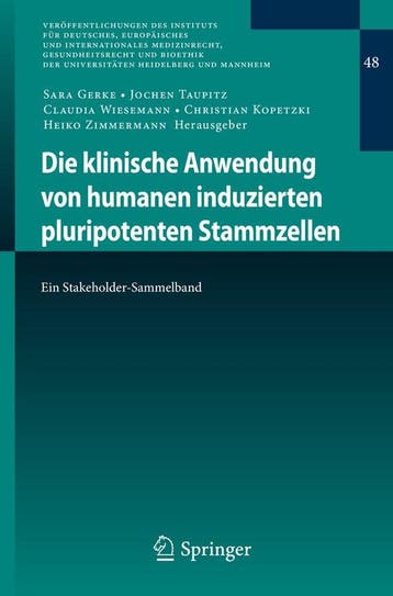 9783662590515 Die klinische Anwendung von humanen induzie..., Boeken, Verzenden, Nieuw, Sara Gerke