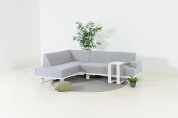 Flow. Quart chaise loungebank lead chiné |, Tuin en Terras, Tuinsets en Loungesets, Ophalen of Verzenden, Nieuw