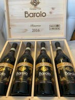 2016 Tabai - Edizione Limitata - Barolo Riserva - 4 Flessen, Nieuw