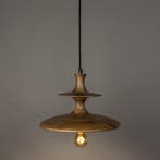 *WOONWINKEL* Dutchbone Cath S Walnut Houten Hanglamp Walnoot, Huis en Inrichting, Lampen | Hanglampen, Verzenden, Nieuw