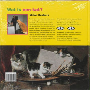 Wat is een kat ? / Kinder-kunstboeken / 3 9789040092244, Boeken, Verzenden, Gelezen, Midas Dekkers