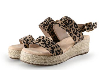 Dolcis Sandalen in maat 37 Panter, Dolcis, Overige kleuren, Verzenden, Sandalen of Muiltjes