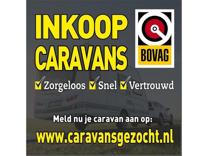 Wij zijn op zoek naar Burnster Ventana Caravans., Caravans en Kamperen, Caravan Inkoop