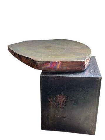 Pol Quadens - Salontafel - Staal - Bijzettafel, Antiek en Kunst