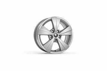 Škoda Octavia 3 (5E) velg - briljantzilver (16 inch), Auto-onderdelen, Ophalen of Verzenden, Nieuw